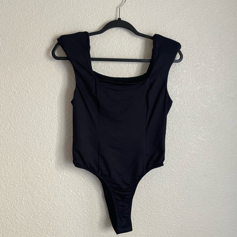 NWT VICI Grey Lab Bodysuit Sz Small-0353